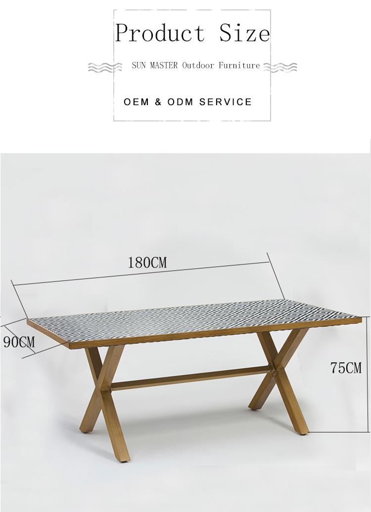 Fabric Outdoor Table