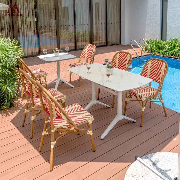 Silla de comedor al aire libre