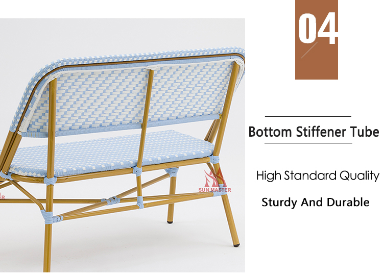 Outdoor Rattan Bench