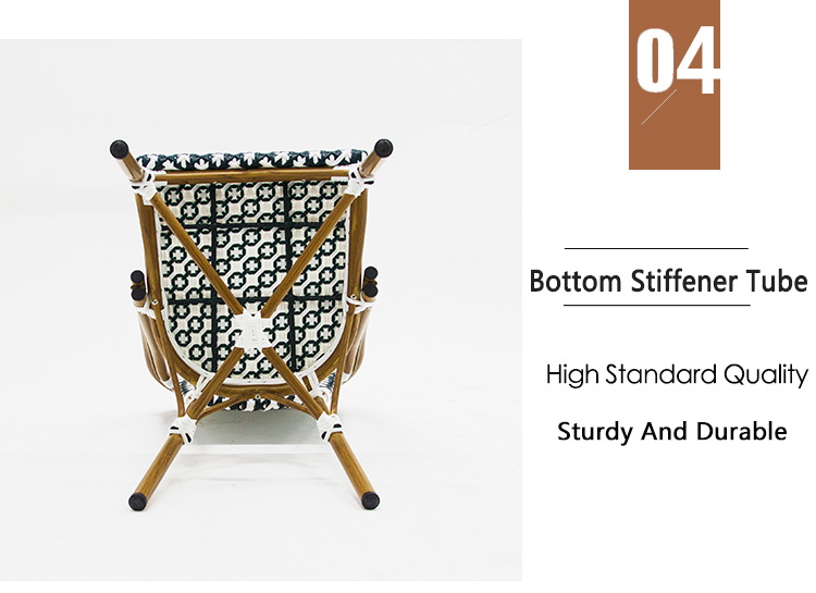 Ratttan wicker Stackable Chair