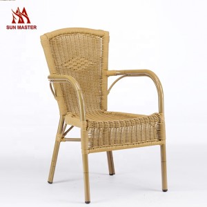 Garden Patio Aluminum PE Rattan Wicker Leisure Chairs