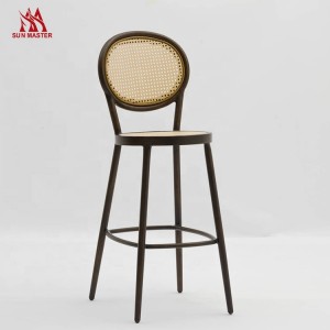 Handemade Rattan wicker High Bar Chair