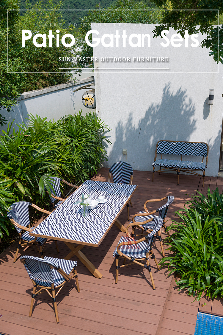 Outdoor Fabric Bench