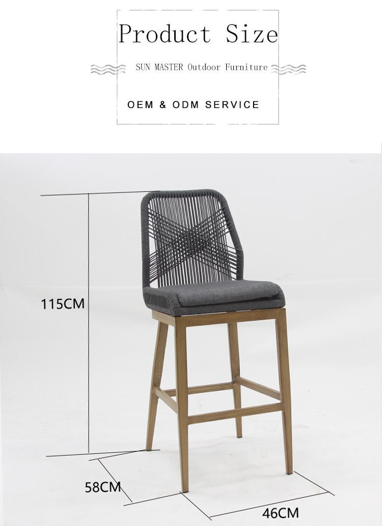 Outdoor Rope Dining Chair