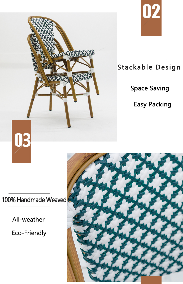 Rattan Wicker Restaurant Chair