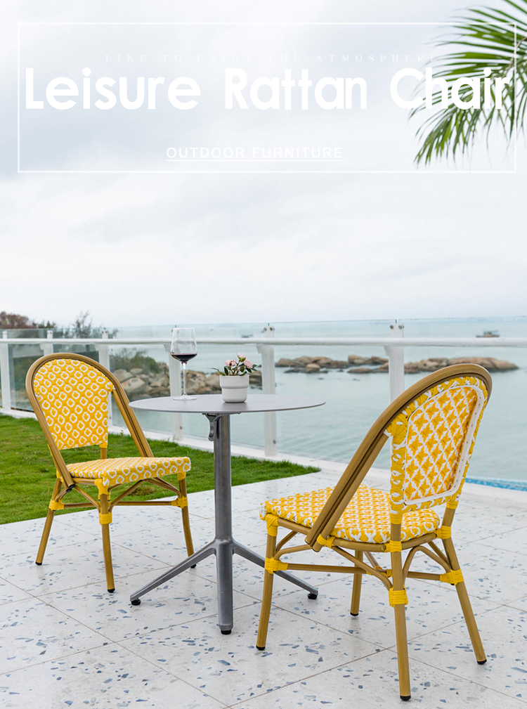 Restaurant Rattan Wicker Chair